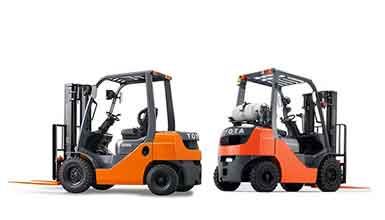 Toyota Forklift Sample